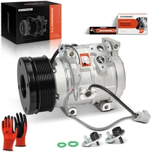 2007-2021 Toyota Tundra AC Compressor with Clutch with 8-Groove Pulley A-Premium APACC409