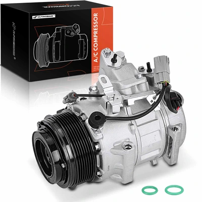 AC Compressor with Clutch & Pulley