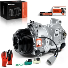 2008-2010 Toyota Highlander AC Compressor with Clutch with 7-Groove Pulley A-Premium APACC407