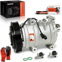 2008-2015 Honda Pilot AC Compressor with Clutch with 6-Groove Pulley A-Premium APACC064