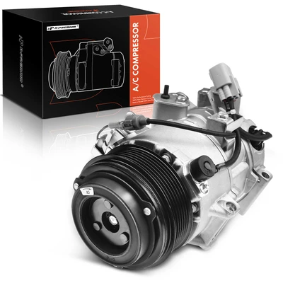AC Compressor with Clutch & Pulley