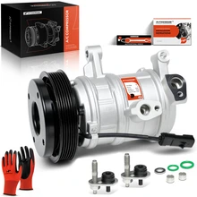 2008-2009 Dodge Durango AC Compressor with Clutch with 6-Groove Pulley A-Premium APACC224