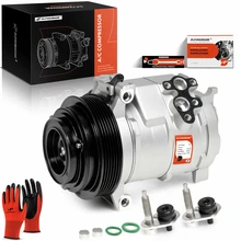2008-2010 Dodge Grand Caravan AC Compressor with Clutch with 6-Groove Pulley A-Premium APACC066
