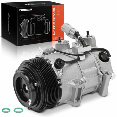 AC Compressor with Clutch & Pulley