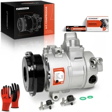 AC Compressor with Clutch & Pulley