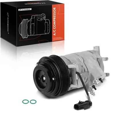 AC Compressor with Clutch & Pulley