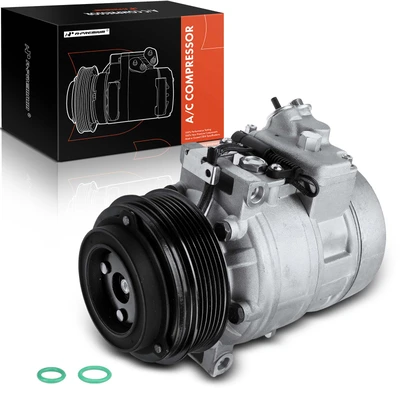 AC Compressor with Clutch & Pulley
