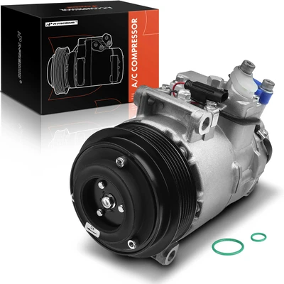 AC Compressor with Clutch & Pulley