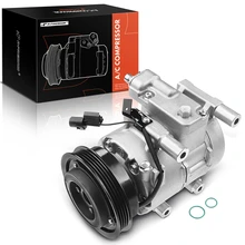 2007-2009 Kia Spectra AC Compressor with Clutch with 4-Groove Pulley A-Premium APACC225