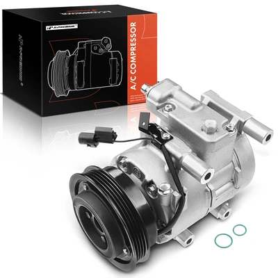 AC Compressor with Clutch & Pulley