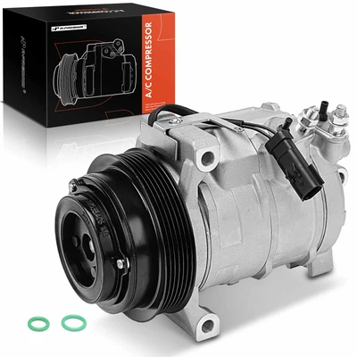 AC Compressor with Clutch & Pulley