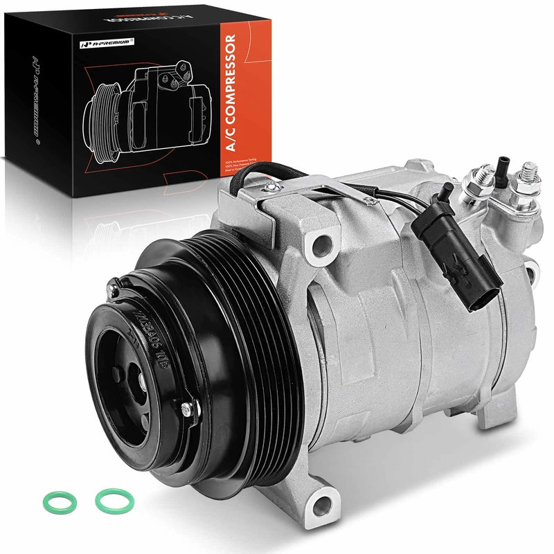 AC Compressor with Clutch & Pulley for 2010 Jeep Grand Cherokee