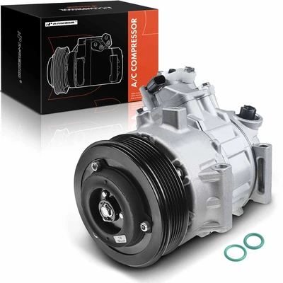 AC Compressor with Clutch & Pulley