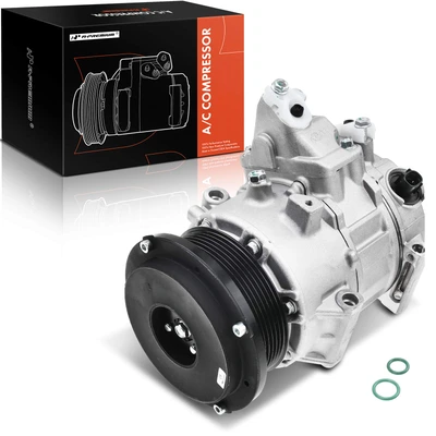 AC Compressor with Clutch & Pulley