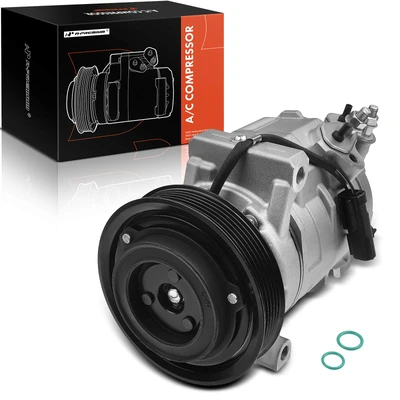 AC Compressor with Clutch & Pulley