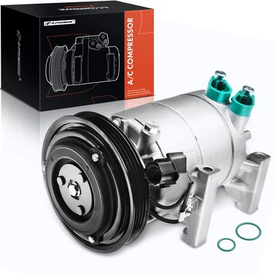 AC Compressor with Clutch & Pulley