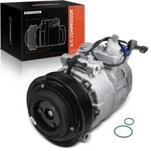 2003-2009 Saab 9-5 AC Compressor with Clutch with 6-Groove Pulley A-Premium APACC072
