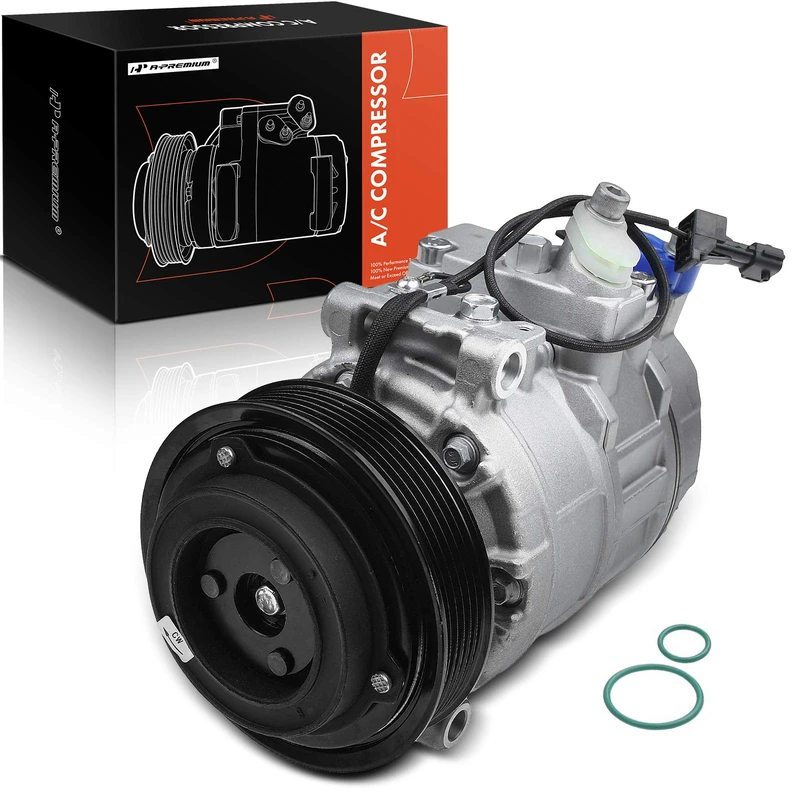 AC Compressor with Clutch & Pulley for Saab 9-5 2003-2009 L4 2.3L