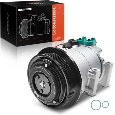 AC Compressor with Clutch & Pulley