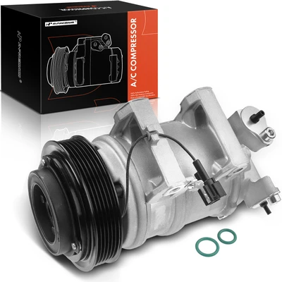AC Compressor with Clutch & Pulley