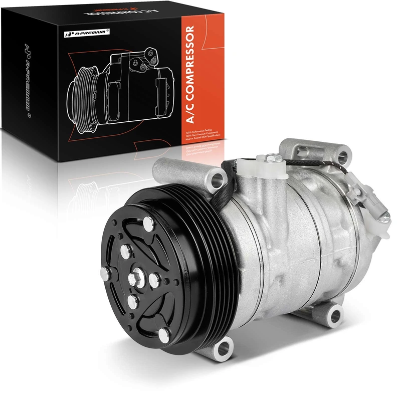 AC Compressor with Clutch for Suzuki SX4 2007-2009 L4 2.0L 5 Grooves