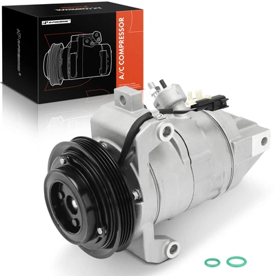 AC Compressor with Clutch & Pulley