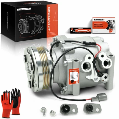 AC Compressor with Clutch