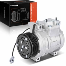 AC Compressor with Clutch & Pulley