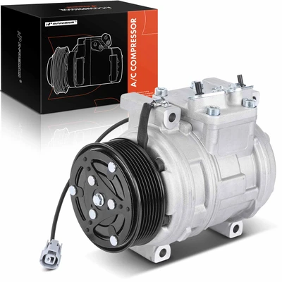 AC Compressor with Clutch & Pulley