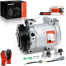 2005-2006 Saab 9-2X AC Compressor with Clutch with 4-Groove Pulley A-Premium APACC281