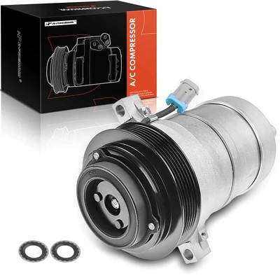 AC Compressor with Clutch & Pulley