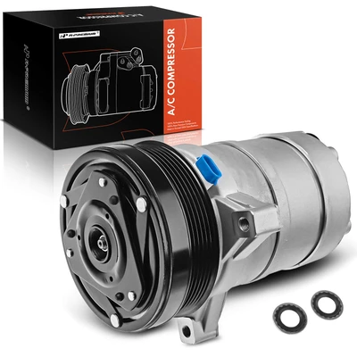 AC Compressor with Clutch & Pulley