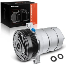 1995-1999 Oldsmobile Aurora AC Compressor with Clutch with 6-Groove Pulley A-Premium APACC283