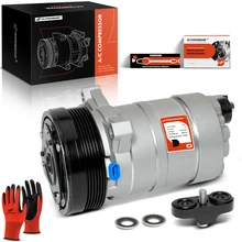 1995-1999 Oldsmobile Aurora AC Compressor with Clutch with 6-Groove Pulley A-Premium APACC283