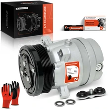 AC Compressor with Clutch & Pulley