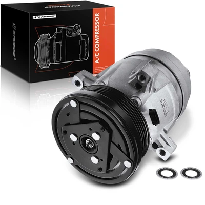 AC Compressor with Clutch & Pulley