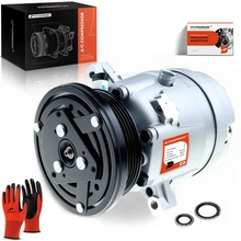 AC Compressor with Clutch & Pulley