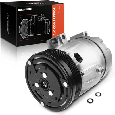 AC Compressor with Clutch & Pulley