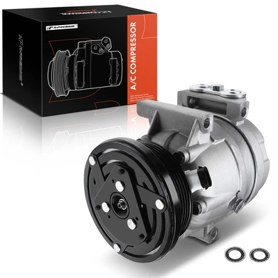 AC Compressor with Clutch & Pulley