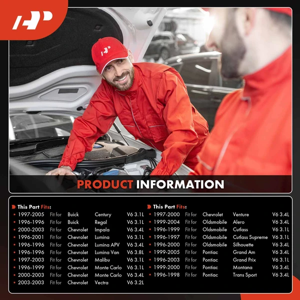 AC Compressor with Clutch with 6-Groove Pulley A-Premium APACC284