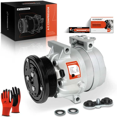 AC Compressor with Clutch & Pulley