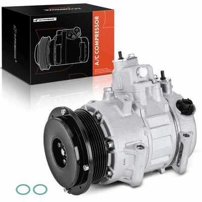 AC Compressor with Clutch & Pulley
