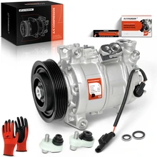 2017-2019 INFINITI QX30 AC Compressor with Clutch with 5-Groove Pulley A-Premium APACC498