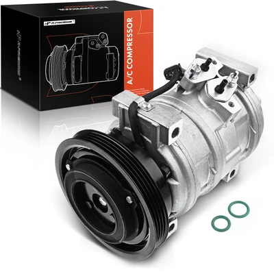 AC Compressor with Clutch & Pulley