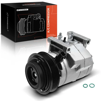 AC Compressor with Clutch & Pulley