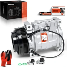 AC Compressor with Clutch & Pulley