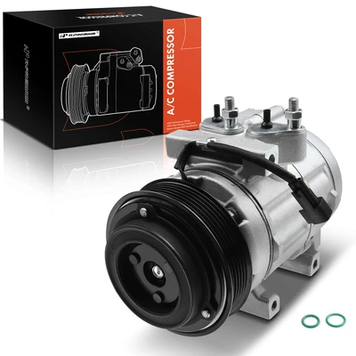 AC Compressor with Clutch & Pulley