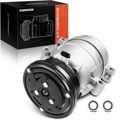 AC Compressor with Clutch & Pulley