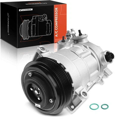 AC Compressor with Clutch & DKS17D Style & 4-Groove