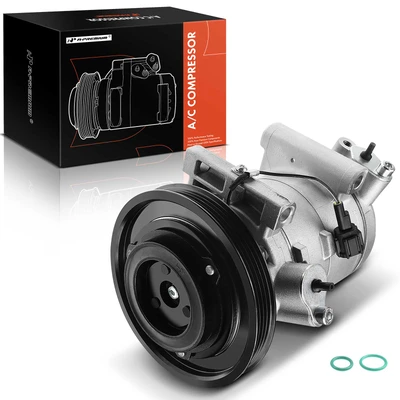 AC Compressor with Clutch & Pulley